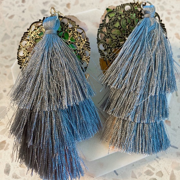 Statement cherub earrings - Picture 3 of 5